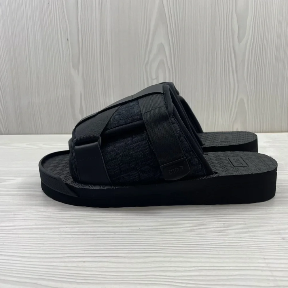 Dior | Shoes | Dior Alpha Sandal Dior Oblique All Black  display picture 3